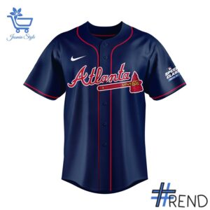 Premium Atlanta Braves MLB Speedway Classic Jersey designed for a modern, versatile style.