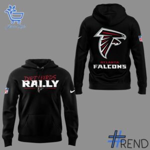 2 Atlanta Falcons Dirty Birds Rally 2025 Hoodie designed with a clean aesthetic for everyday wear