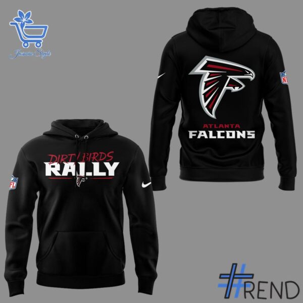 2 Atlanta Falcons Dirty Birds Rally 2025 Hoodie designed with a clean aesthetic for everyday wear