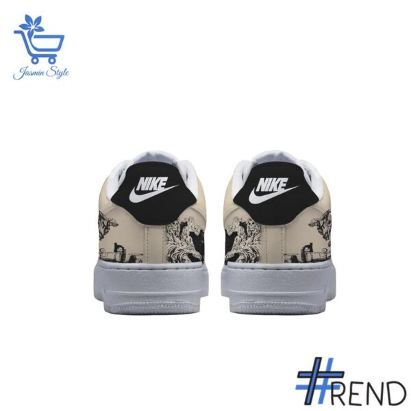 3 Avenged Sevenfold Air Force Shoes designed with a clean aesthetic for everyday wear