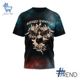 Level up your look with the bold style of 2 Avenged Sevenfold Latin America Tour 2025 Shirt.