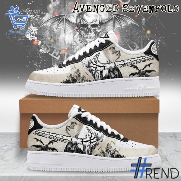 Bold and versatile 1 Avenged Sevenfold Nike Air Force 1 Shoes for any occasion.