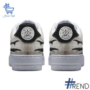 Bold and versatile 3 Avenged Sevenfold Nike Air Force 1 Shoes for any occasion.