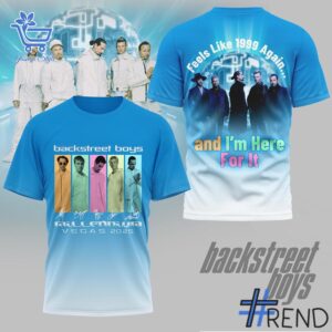 Premium quality 1 Backstreet Boys Millennium Vegas 2025 Shirt with a modern, versatile look