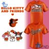 Premium Baltimore Orioles Hello Kitty friends Baseball Jersey designed for a modern, versatile style.