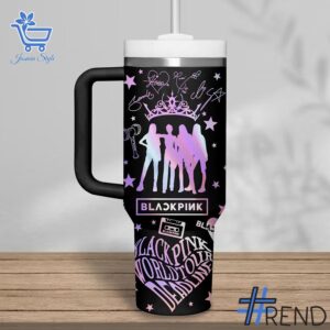 High-quality Blackpink In Your Area Tumbler 40oz featuring a stylish design for a standout look.