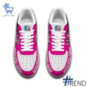 Level up your look with the bold style of 3 Blink 182 Missionary Impossible Air Force Shoes.