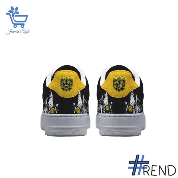 Crafted with care, the 3 Borussia Dortmund's Yellow Wall Nike Air Force 1 delivers a versatile look and lasting quality.