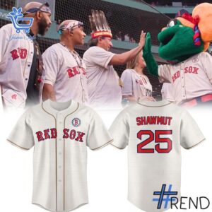 Take every step in comfort with 1 Boston Red Sox 2025 Native American and American Indian Celebration Jersey