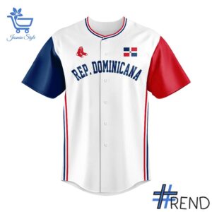 Premium Boston Red Sox Dominican Republic Celebration Jersey designed for a modern, versatile style.