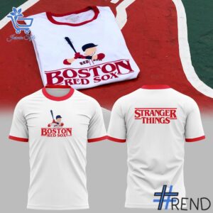 High-quality 1 Boston Red Sox Stranger Things 2025 Shirt featuring a stylish design for a standout look.