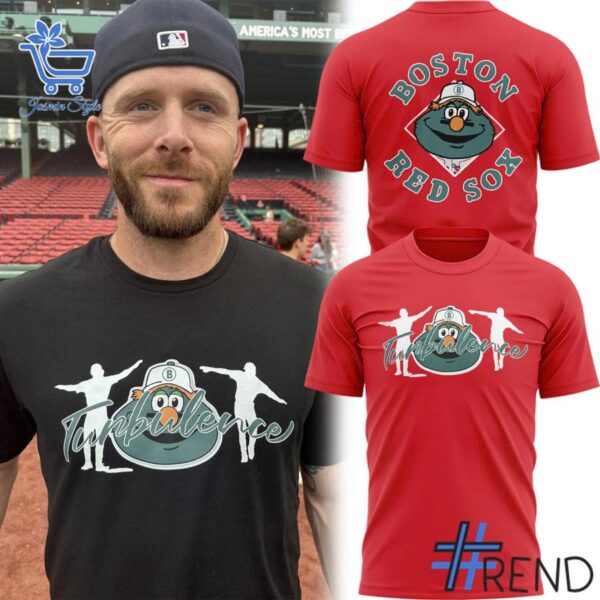 Take every step in comfort with 1 Boston Red Sox Turbulence shirt