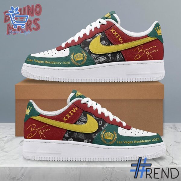 2 Bruno Mars Las Vegas 2025 Air Force Shoes designed with a clean aesthetic for everyday wear