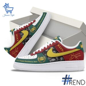 4 Bruno Mars Las Vegas 2025 Air Force Shoes designed with a clean aesthetic for everyday wear