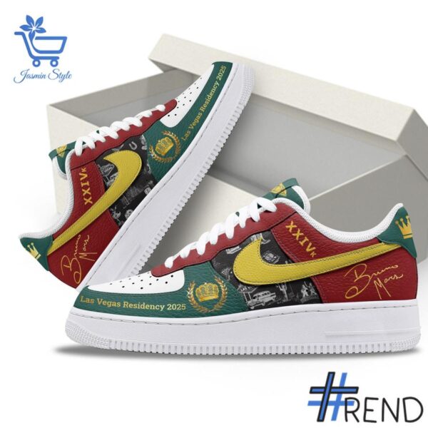 4 Bruno Mars Las Vegas 2025 Air Force Shoes designed with a clean aesthetic for everyday wear