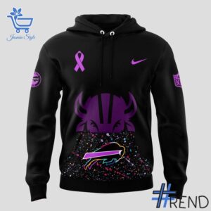 The 2 Buffalo Bills 2025 NFL Crucial Catch Hoodie brings a timeless classic into today’s style