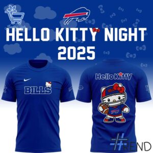 Crafted with care, the 1 Buffalo Bills Hello Kitty Night 2025 Shirt delivers a versatile look and lasting quality.