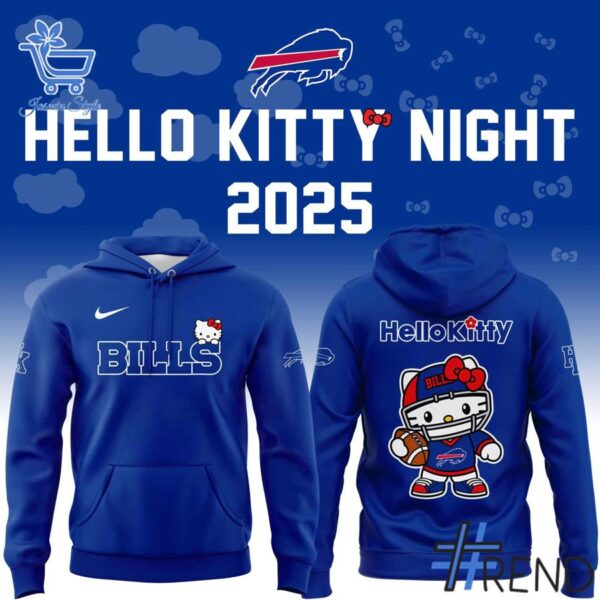 Crafted with care, the 2 Buffalo Bills Hello Kitty Night 2025 Shirt delivers a versatile look and lasting quality.