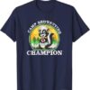 The CAMP BEDWETTING CHAMPION Baby Skunk in Diaper T Shirt brings a timeless classic into today’s style