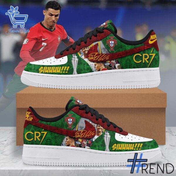 Crafted with care, the 1 CR7 SIUUU Nike Air Force 1 delivers a versatile look and lasting quality.