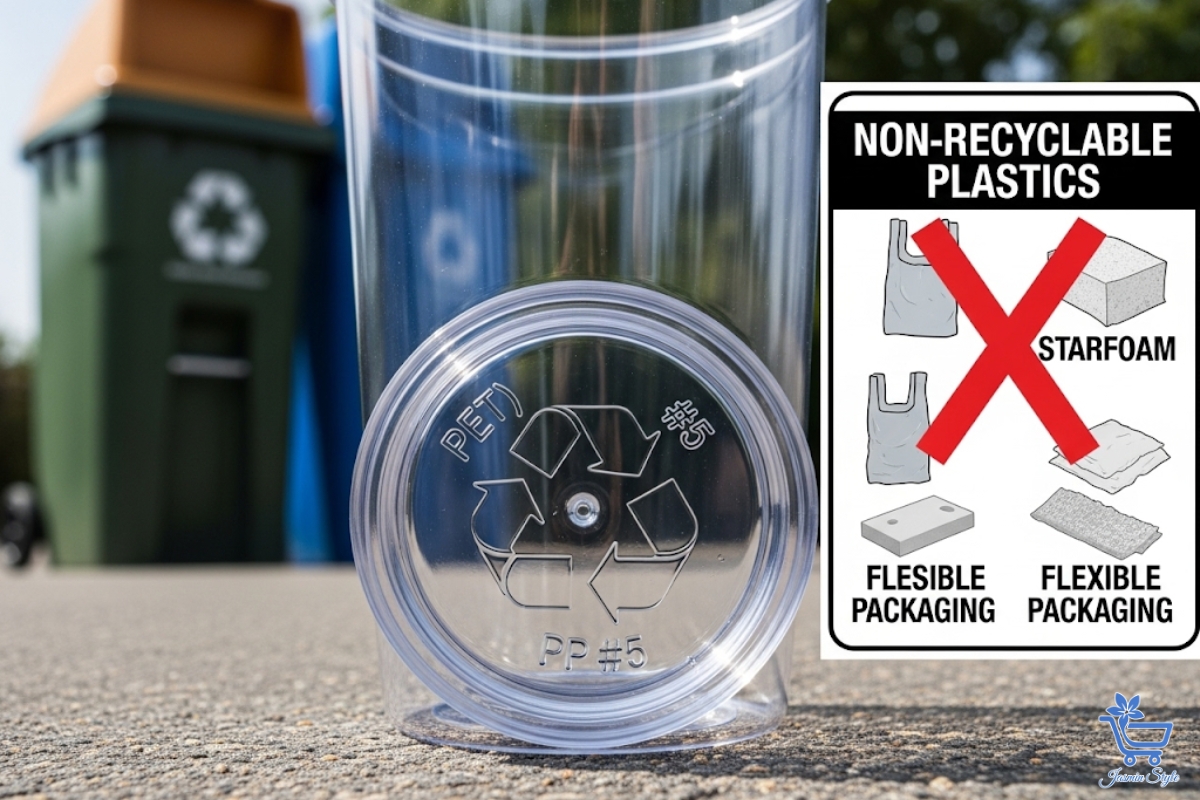 Can Tumblers Be Recycled Plastic tumblers with #1 PET or #5 PP symbols may be recyclable—but always check local guidelines and clean them first!