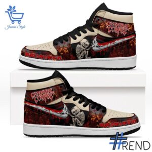 Premium Cannibal Corpse Air Jodan High Top Shoes designed for a modern, versatile style.