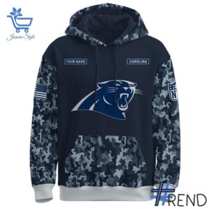 2 Carolina Panthers US Navy 250th Birthday Hoodie designed with a clean aesthetic for everyday wear