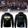 High-quality 1 Charlotte Hornets 2025 Summer League Champions Hoodie featuring a stylish design for a standout look.