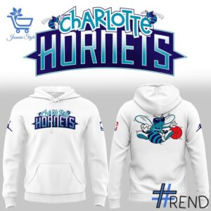 The 2 Charlotte Hornets New Logo Sweatshirt delivers iconic streetwear energy.