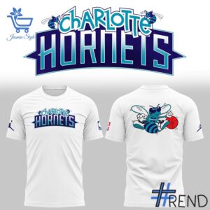 The 3 Charlotte Hornets New Logo Sweatshirt delivers iconic streetwear energy.