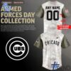 1 Chicago Cubs 2025 Armed Forces Day Baseball Jersey designed with a clean aesthetic for everyday wear