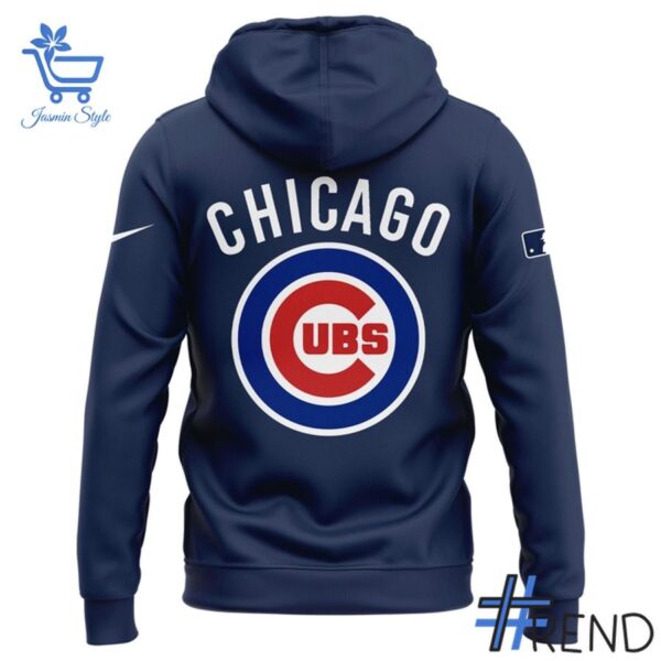 The 3 Chicago Cubs Homeward Bound Wordmark Logo Hoodie delivers iconic streetwear energy.