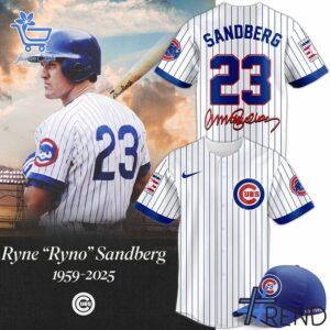 Stylish 1 Chicago Cubs Ryne Sandberg Signature Jersey designed for everyday wear and lasting comfort.