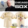 High-quality 1 Chicago White Sox 2025 Vatican City Connect Jersey featuring a stylish design for a standout look.