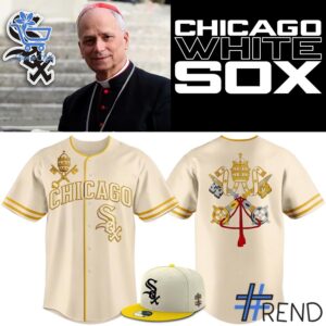 High-quality 1 Chicago White Sox 2025 Vatican City Connect Jersey featuring a stylish design for a standout look.