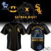 High-quality 1 Chicago White Sox Batman Baseball Jersey featuring a stylish design for a standout look.