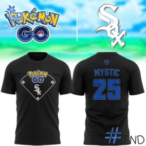 1 Chicago White Sox Pokémon GO Night Team Mystic T Shirt featuring a bold design for everyday confidence.