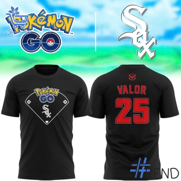 2 Chicago White Sox Pokémon GO Night Team Mystic T Shirt featuring a bold design for everyday confidence.