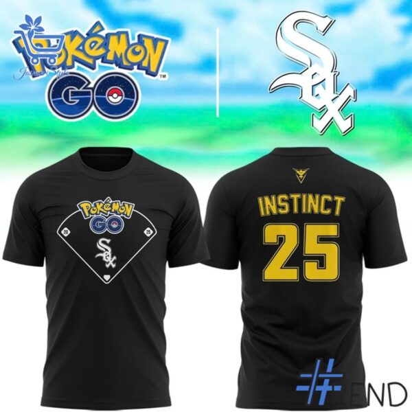 3 Chicago White Sox Pokémon GO Night Team Mystic T Shirt featuring a bold design for everyday confidence.