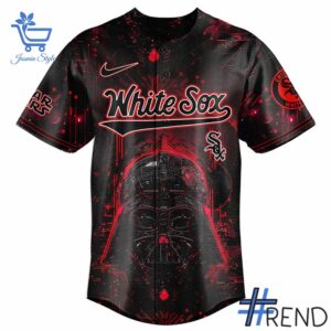 From casual to standout — 2 Chicago White Sox Star Wars Baseball Jersey says it all.