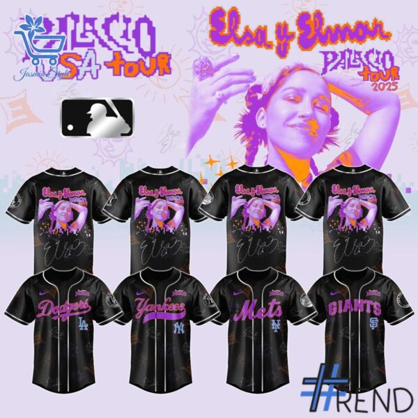 Level up your look with the bold style of 1 Choose Your MLB x Elsa Y Elmar Baseball Jersey.