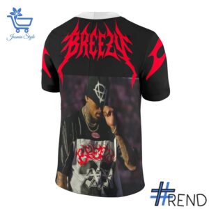 Premium Chris Brown BREEZY BOWL XX Team Breezy Playmaker Jersey designed for a modern, versatile style.