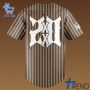 Premium Chris Brown Breezy Bowl Baseball Jersey designed for a modern, versatile style.