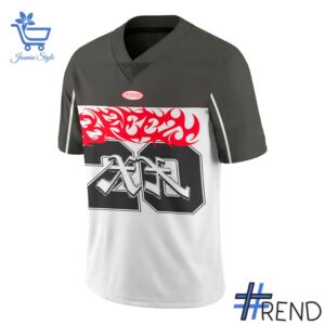Premium Chris Brown Breezy Bowl Football Jersey designed for a modern, versatile style.