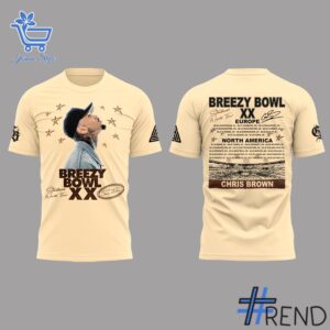 Premium Chris Brown Breezy Bowl XX Tshirt jpg designed for a modern, versatile style.