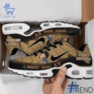 Premium quality 2 Chris Brown Breezy Bowl XX Air Max TN Shoes with a modern, versatile look