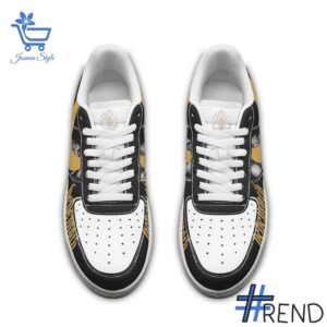 Level up your look with the bold style of 2 Christ Is Cringe Behemoth Nike Air Force Shoes.