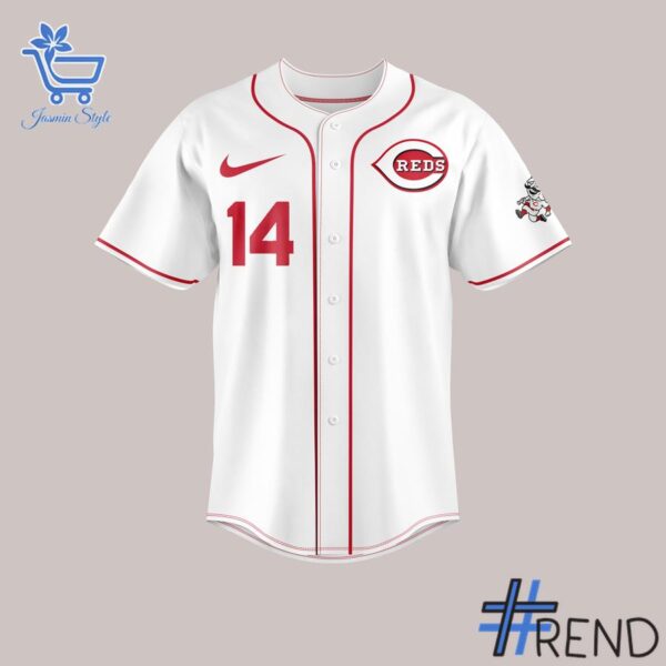 Level up your look with the bold style of 2 Cincinnati Reds 2025 Pete Rose Night Baseball Jersey.
