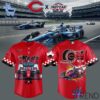 From casual to standout — 1 Cincinnati Reds F1 IndyCar Baseball Jersey says it all.