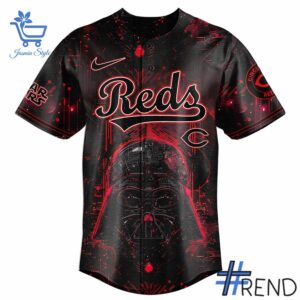 From casual to standout — 2 Cincinnati Reds Star Wars Baseball Jersey says it all.